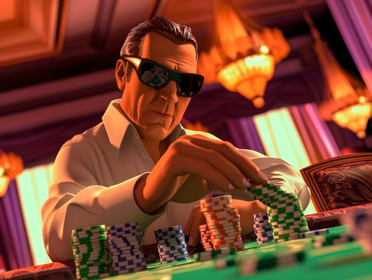 Antarmuka permainan Live Blackjack responsif